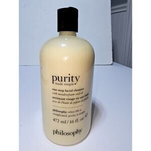 Philosophy Purity Made Simple One-Step Facial Cleanser- 472 mL / 16 oz